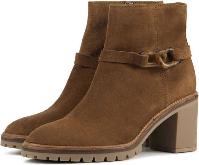 Softwaves Dames leren dames enkellaarsjes 8.03.11