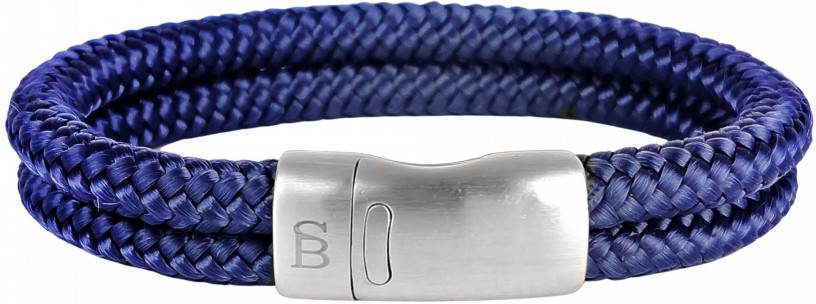 Steel & Barnett Armband Rope Lake Donkerblauw