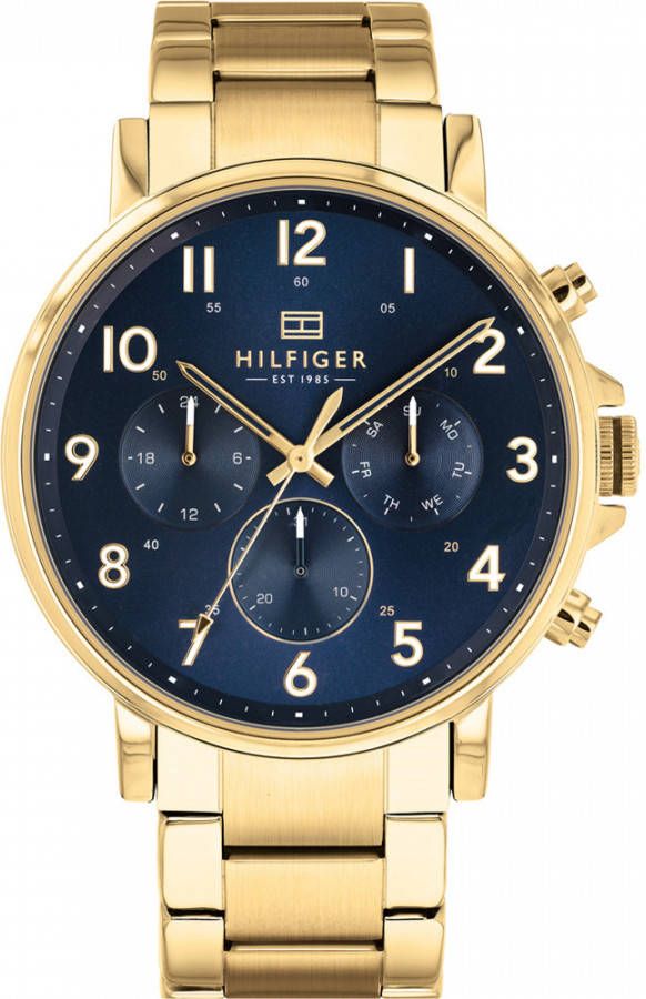 Tommy Hilfiger Horloges Watch Daniel Goudkleurig