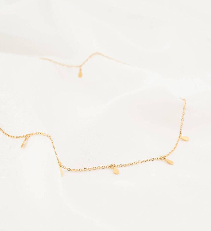 Zusss Sierraden ketting druppel