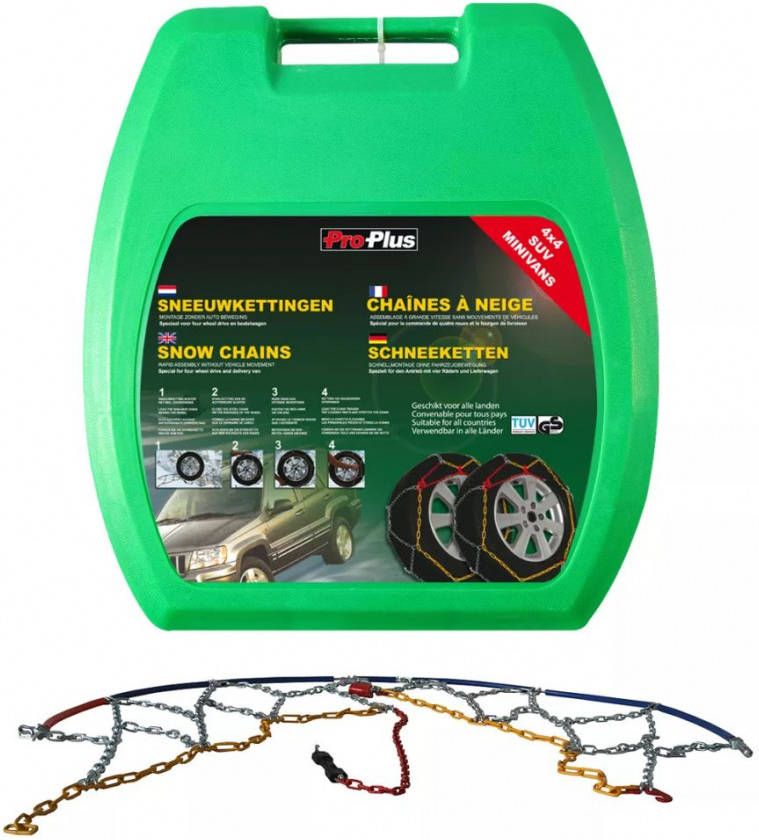 ProPlus Auto sneeuwketting 16mm 2 stuks KB37