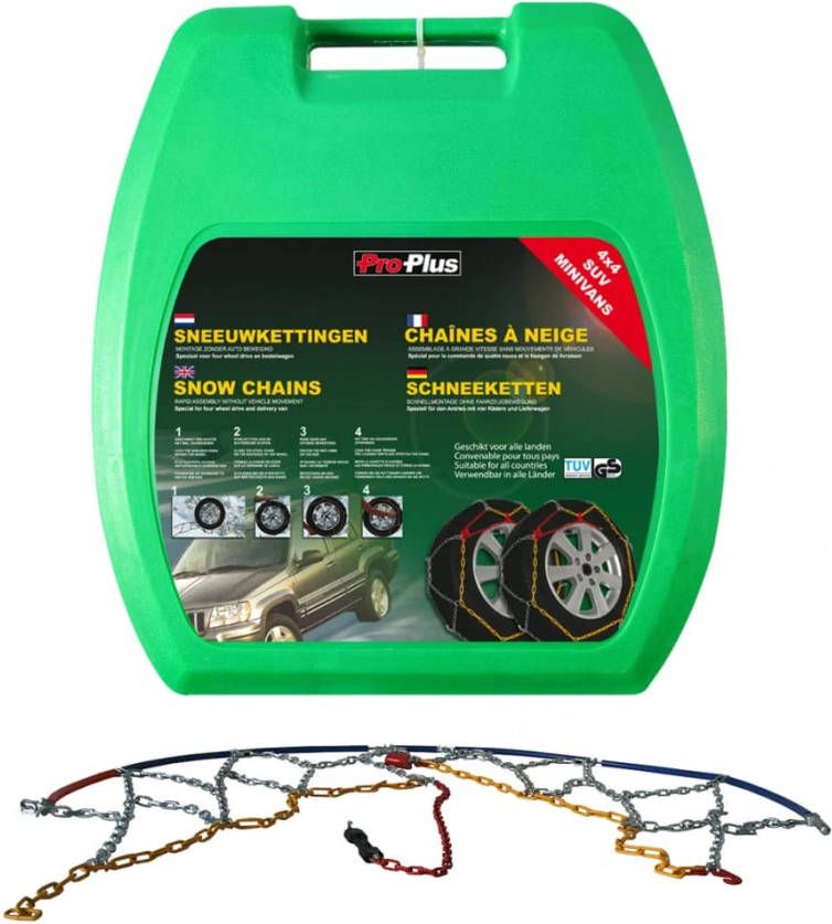 ProPlus Auto sneeuwketting 16mm 2 stuks KB45