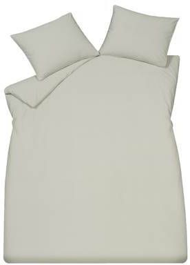 Vandyck Pure 63 Percale Dekbedovertrek 200 x 200/220 cm Pale Olive