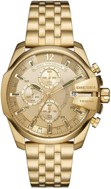 Diesel horloge DZ4565 Baby Chief Goud