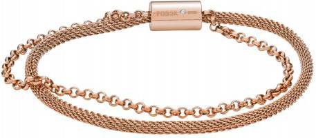 Fossil armband JF02983791 Misty Autumn rosé
