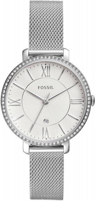 Fossil Horloges Jacqueline ES4627 Zilverkleurig