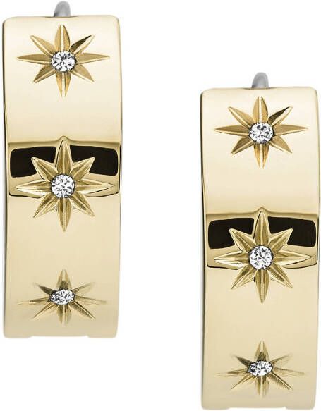 Fossil Oorbellen JF03870710 Sutton goud