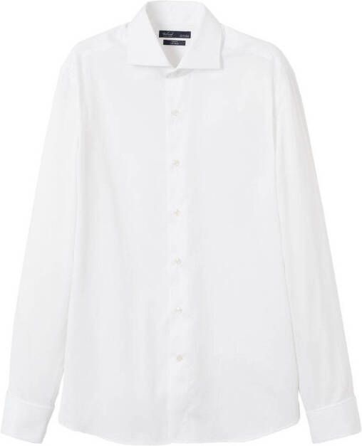 Mango Masnou slim fit overhemd met structuur