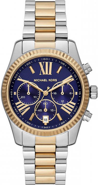 Michael Kors horloge MK7218 Lexington zilverkleurig online kopen