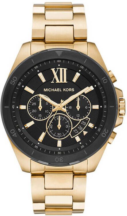 Michael Kors horloge MK8848 Brecken Goud