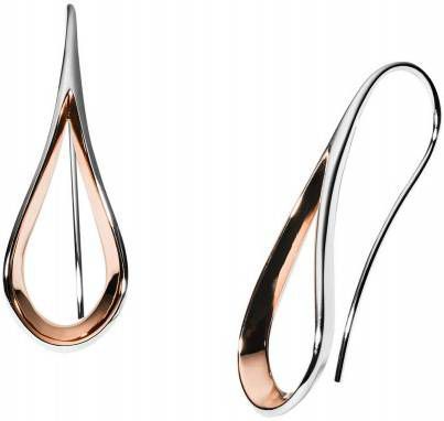 Skagen oorbellen SKJ1230998 Kariana tweekleurig