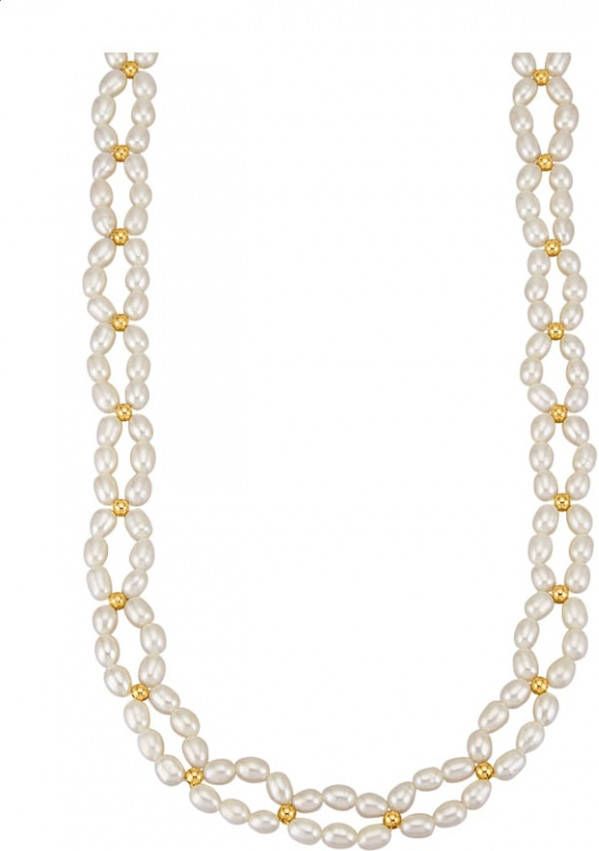 AMY VERMONT Collier met cultivé zoetwaterparels Multicolor