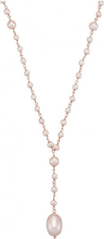 AMY VERMONT Collier met cultivé zoetwaterparels Wit