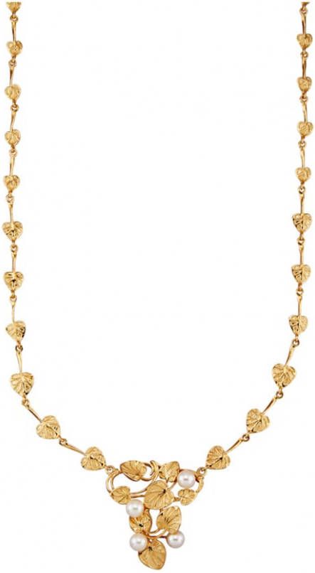 AMY VERMONT Collier met cultivé zoetwaterparels Goudkleur