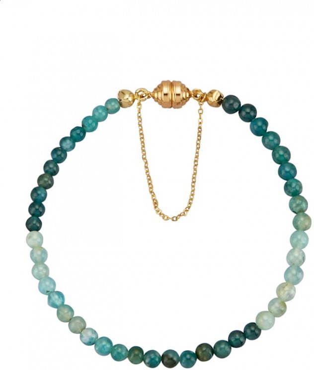 Diemer Farbstein Armband van grandidieriet Groen