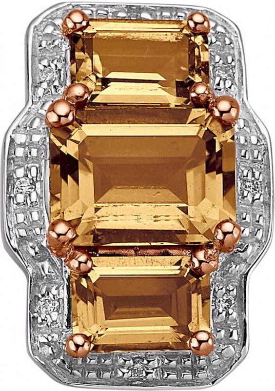 Diemer Farbstein Hanger met olijfkwarts Groen