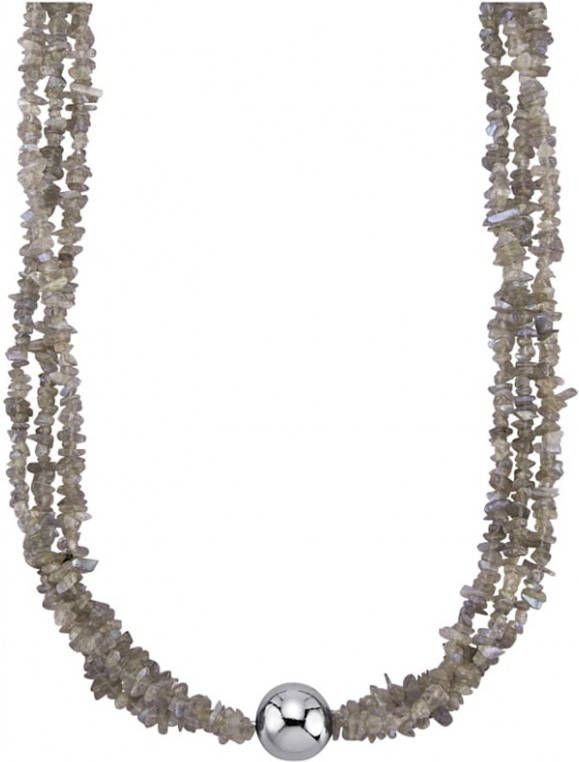 Diemer Farbstein Ketting van labradoriet Groen