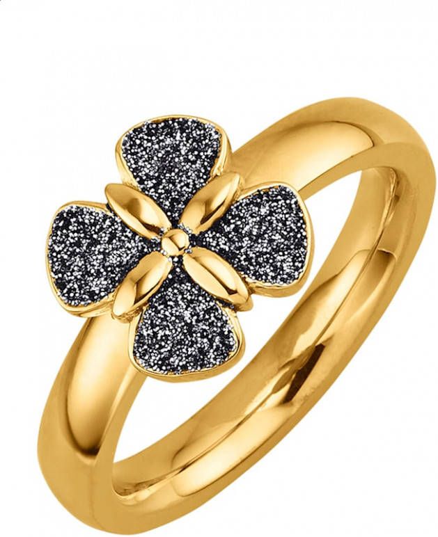 Jacques Lemans Damesring Goudkleur