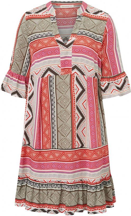 ROCKGEWITTER Jurk met etnoprint Multicolor
