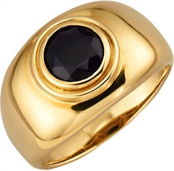 WENZ Damesring Met spinel Goudkleur