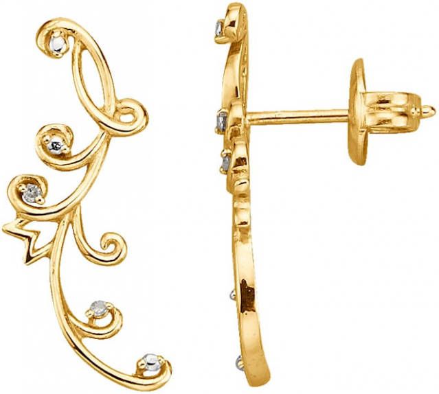 Oorstekers KLiNGEL Geelgoudkleur