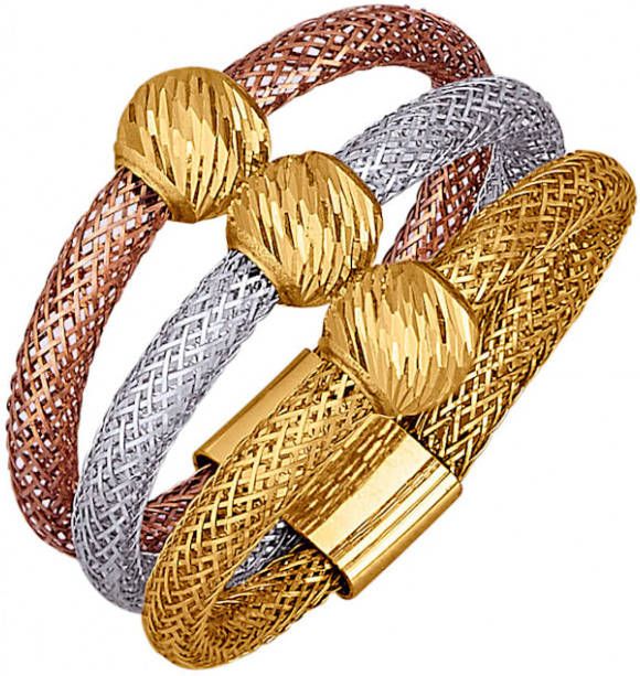 KLiNGEL Ring van 9 kt. Multicolor